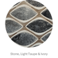 EYE CAT – Contemporary Custom Rug in Cowhide