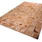 EYES – Geometric Cowhide Rug with Curved Motif