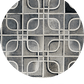 EYES – Geometric Cowhide Rug with Curved Motif
