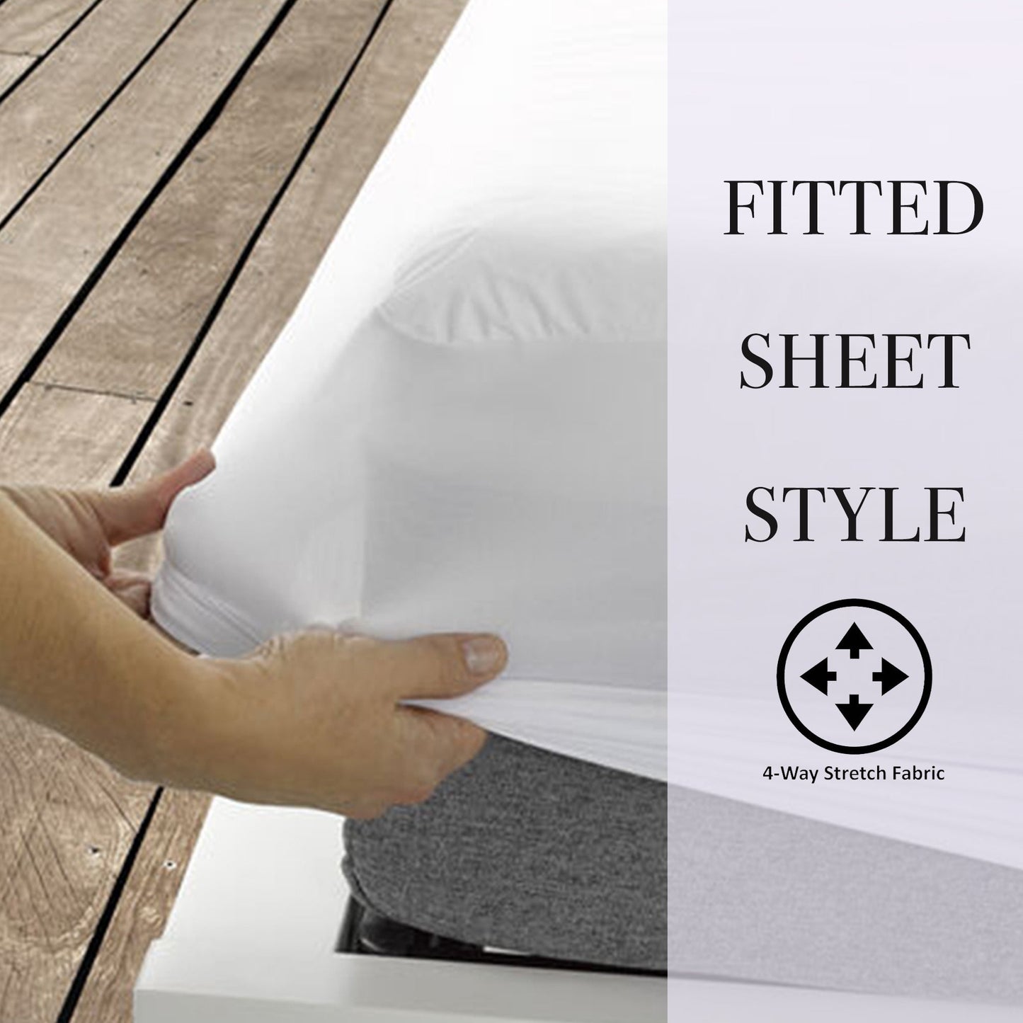 Glacial Polartex Jacquard Mattress Protector