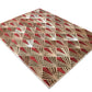 FLAME – Bold Lasered Luxury Rug in Premium Leather