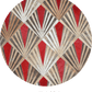 FLAME – Bold Lasered Luxury Rug in Premium Leather