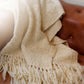 Flame Chunky Wool Blanket