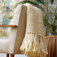 Flame Chunky Wool Blanket