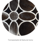 FLOWER – Designer Cowhide Carpet for Bedrooms
