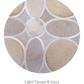 FLOWER – Designer Cowhide Carpet for Bedrooms