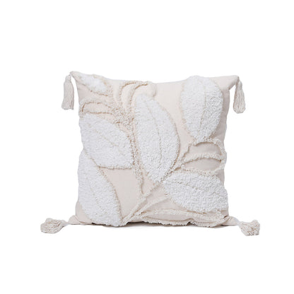 Aristocratic  Floral cotton Throw Pillow (With 450g Insert) 18"x18"