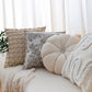 Combo Set of 4 Throw Pillow Covers AND Inserts mixed well styles one of each size 18"x18
