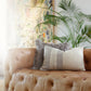 Desert Grey Throw Pillow