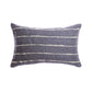 Slate Raw Silk Pillow