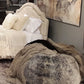 Sheepskin Long Hair Pouf