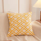 Geometric Links Accent Decorative Pillow (With/Without Inserts) 18"x18" Set of 2