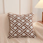 Geometric Links Accent Decorative Pillow (With/Without Inserts) 18"x18" Set of 2