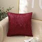 18"x18" luxe crushed velvet throw pillow | 15 colors rich luminous sheen | elegant solid accent | insert included