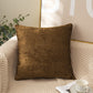 Set of 2  Velvet Home Decoration Throw Pillows (With or Without Inserts) size 18"x18'
