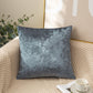 18"x18" luxe crushed velvet throw pillow | 15 colors rich luminous sheen | elegant solid accent | insert included
