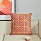 Square Fabric Decorative Throw  Pillow cover and 450g insert size 18"x18"