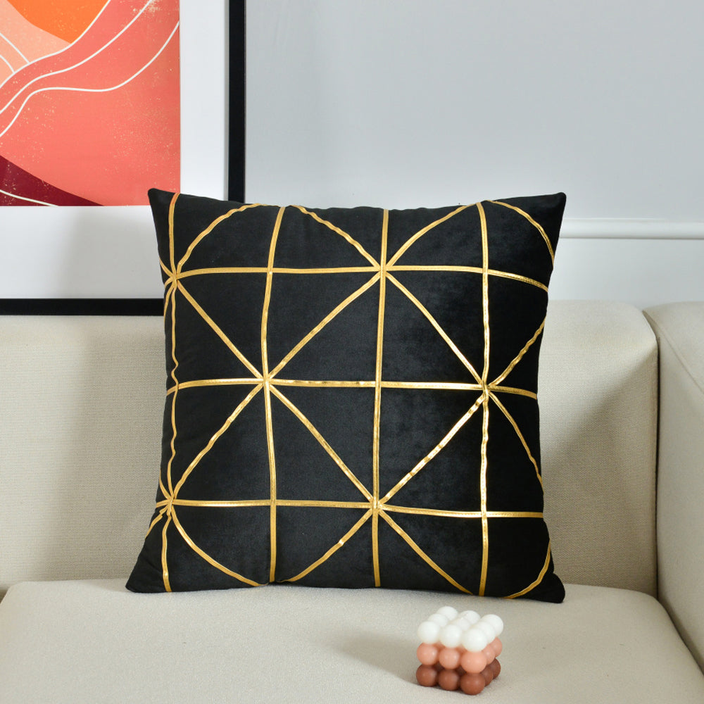 Square Fabric Decorative Throw  Pillow cover and 450g insert size 18"x18"