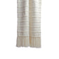 Multi Striped Natural Throw Blanket
