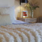Lambskin Full Striped Blanket