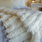Lambskin Full Striped Blanket