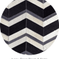 MULTI HERRINGBONE – Chevron Patchwork Cowhide Rug