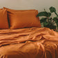 Sateen Organic Cotton Duvet Cover Set + Shams
