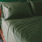 Sateen Organic Cotton Sheet Set + Pillowcases