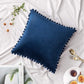 Square Velvet Throw Pillow (With/Without Inserts) 20x20 inches, pack of 2 throw pillows