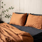 Sateen Organic Cotton Duvet Cover Set + Shams