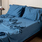 Crinkle Percale Organic Cotton Sheet Set + Pillowcases (Final Sale)