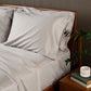 Sateen Organic Cotton Sheet Set + Pillowcases