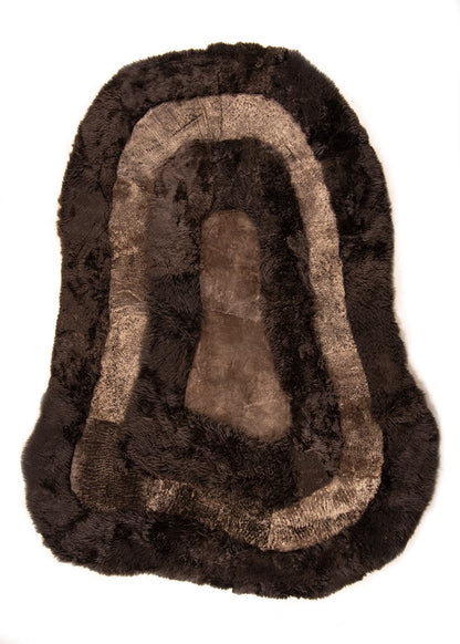 OBELIX – Unique Shaped Rug in Natural Shearling