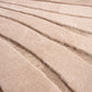 OMBRÉ – Custom Made Shearling and Cowhide Rug
