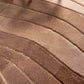 OMBRÉ – Custom Made Shearling and Cowhide Rug