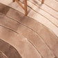 OMBRÉ – Custom Made Shearling and Cowhide Rug