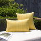 Set of 2 Premium Outdoor Waterproof Pillow (With or Without Inserts) 2 sizes