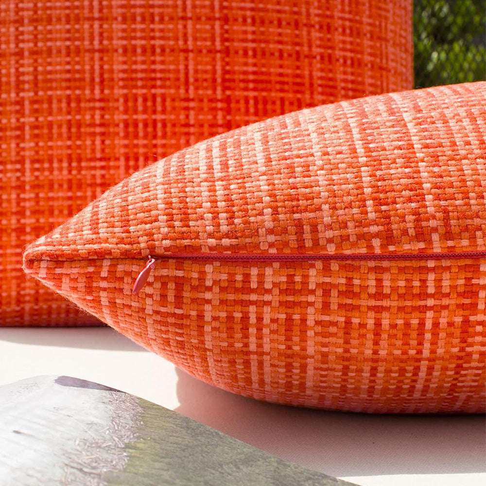 Set of 2 Premium Outdoor Waterproof Pillow (With or Without Inserts) 2 sizes