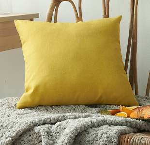 ok IN2xP4 P5 Set of 2 Solid Color Outdoor Waterproof Throw Pillow covers AND Inserts  Square 18"x18" or Rectangle 12"x20"