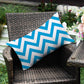 2 size options Stripes/Waving Outdoor Waterproof Pillow (With Insert) waterproof outdoor throw pillow, great for your outdoor furniture