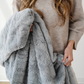 PATTERNED FAUX FUR THROW BLANKETS