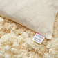 Natural Cotton Pillow With Wool Filling