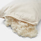 Natural Cotton Pillow With Wool Filling