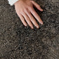 PLAIN STACKED - Charcoal Lambskin Rug