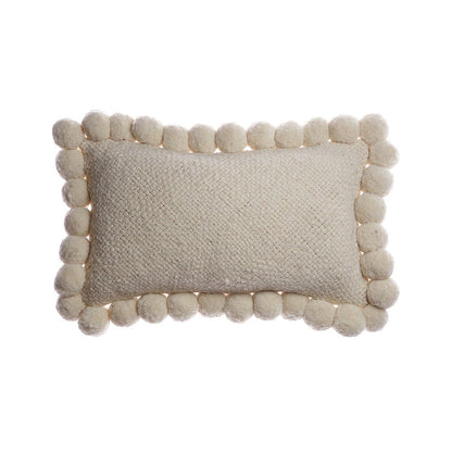 Boho Pom Pom Pillow