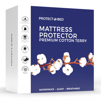 Premium Cotton Terry Mattress Protector
