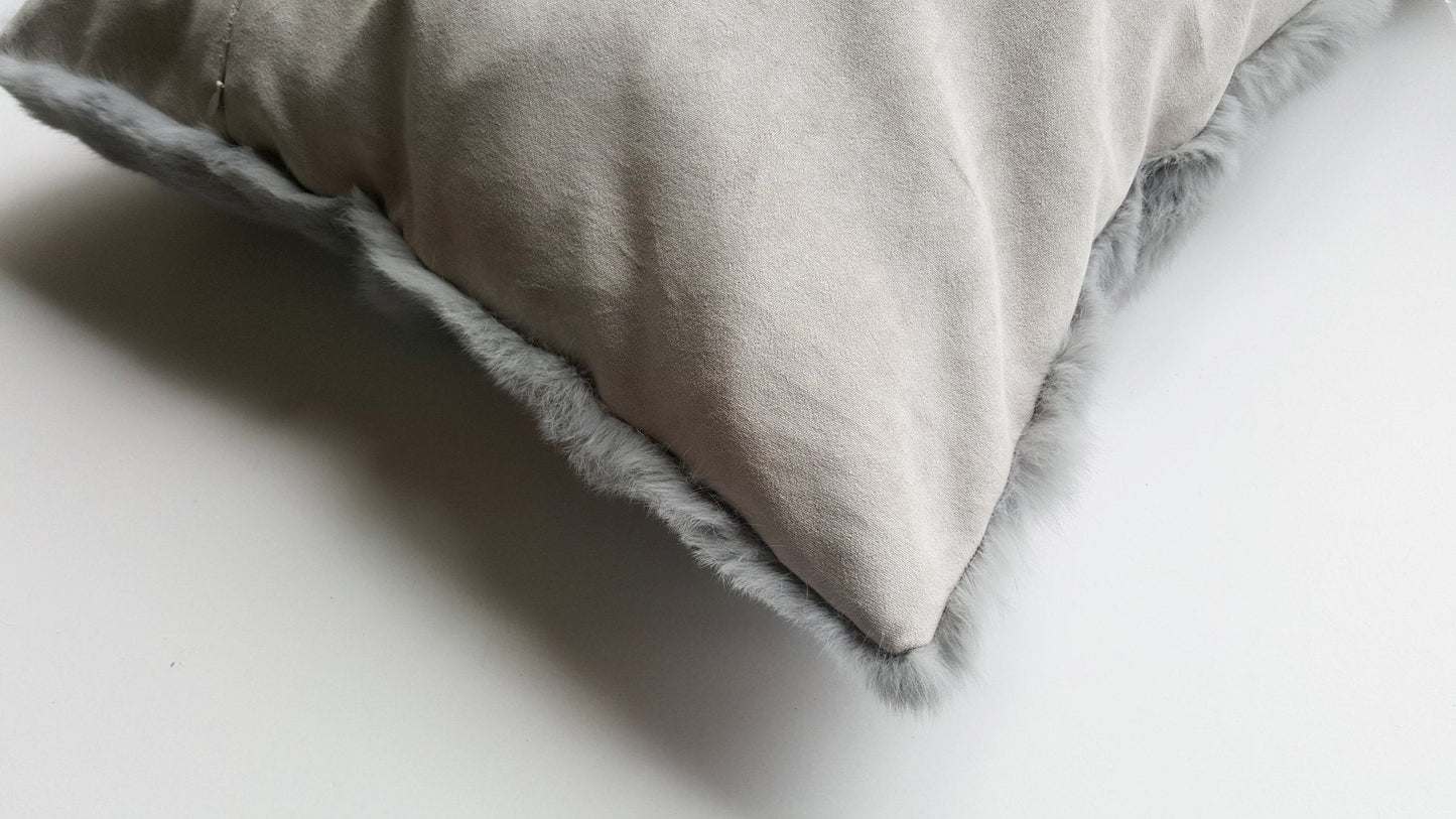 Rabbit Skin Pillow