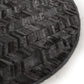 ROUND HERRINGBONE – Large Designer Cowhide Rug