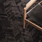 ROUND HERRINGBONE – Large Designer Cowhide Rug