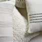 Merino Wool Striped Throw Pillow
